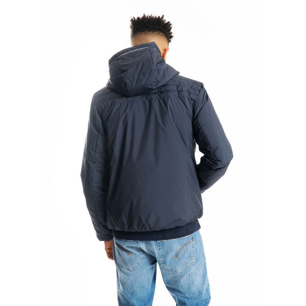 Publouse Blue Kapuzen -technische Jacke