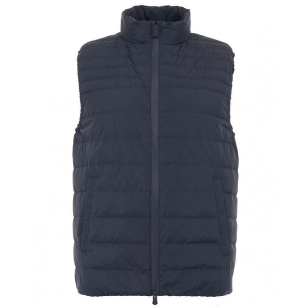 Gilet bouffant bleu élégant pour un look moderne