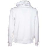 Eleganer weißer Tech Stoff Hoodie