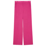 Pantalon élégant fuchsia palazzo