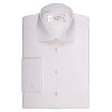 Elegante camicia da uomo in cotone bianco