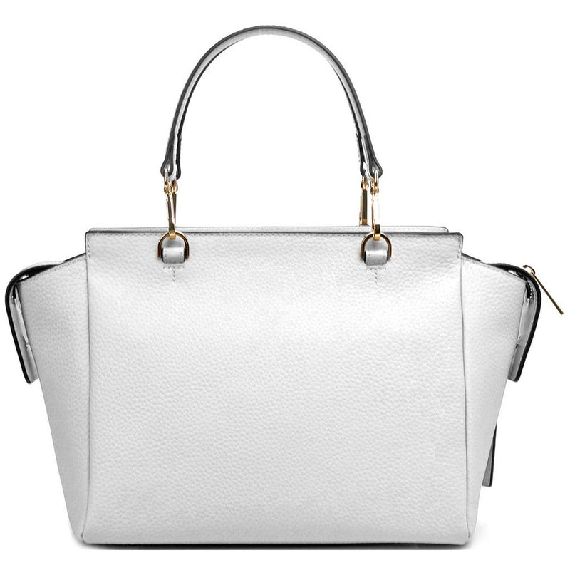 Elegant Textured Calfskin Handbag