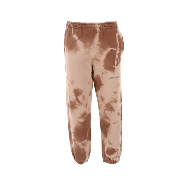 Pantalon de survêtement en coton noisette élégant