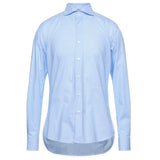 Camisa de algodón oxford azul claro oxford