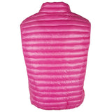 Chic Pink Nylon Down Weste für sie