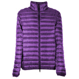 Chic Purple Nylon Down Jacke