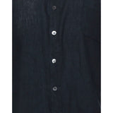 Midnight Blue Linen Shirt - Craftsmanship