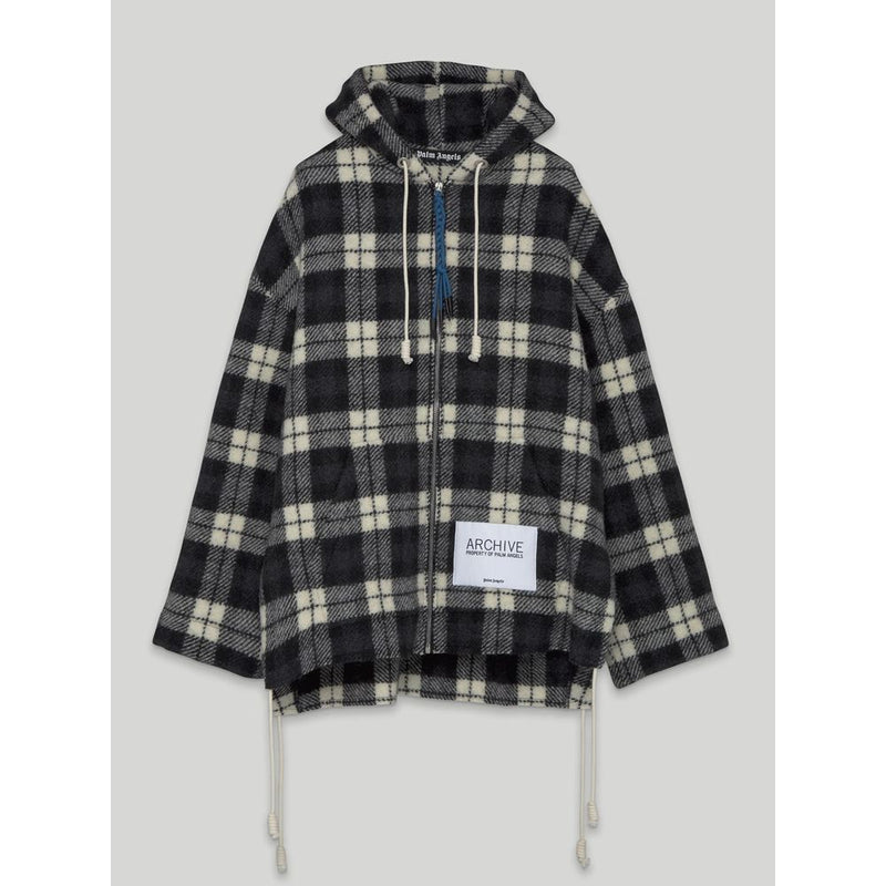 Archival Check Cashmere Hooded σακάκι