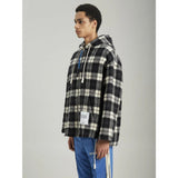 Archival Check Cashmere Hooded σακάκι