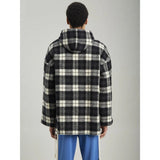 Archival Check Cashmere Hooded σακάκι