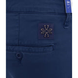 Pantalon chino élégant en bleu