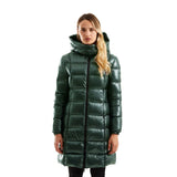 Elegant Long Women's Down Jacket