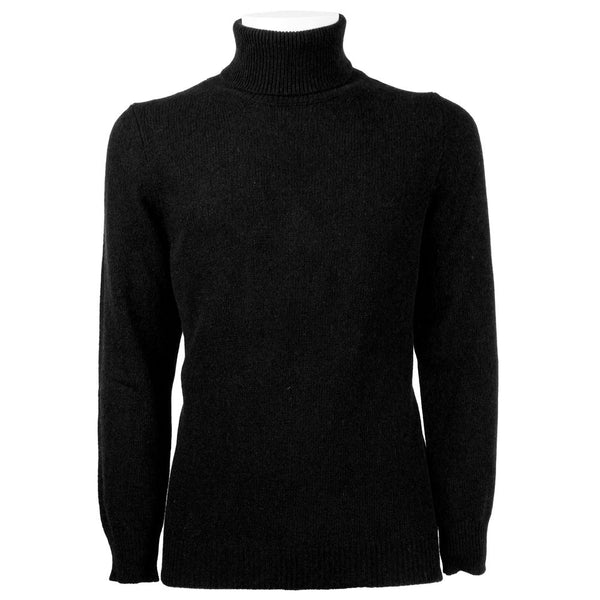 Eleganter Herren -Kaschmir -Rollkragenpullover -Pullover