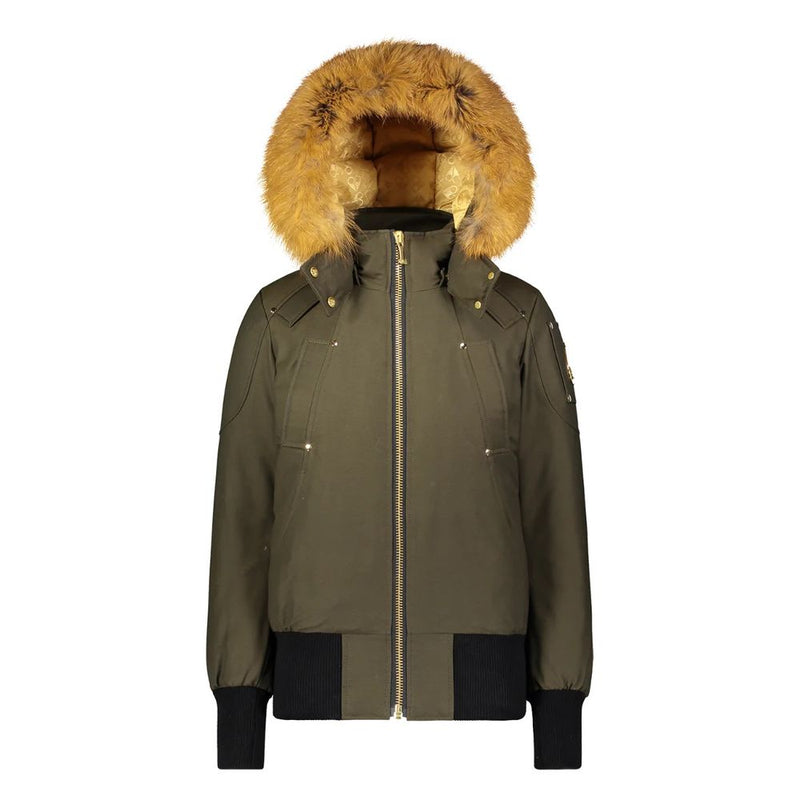 Exquisite Armee Gold Debbie Bomberjacke