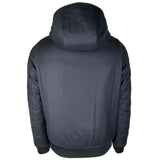 Elegant Wool-Cashmere Men's Jacket with Hood