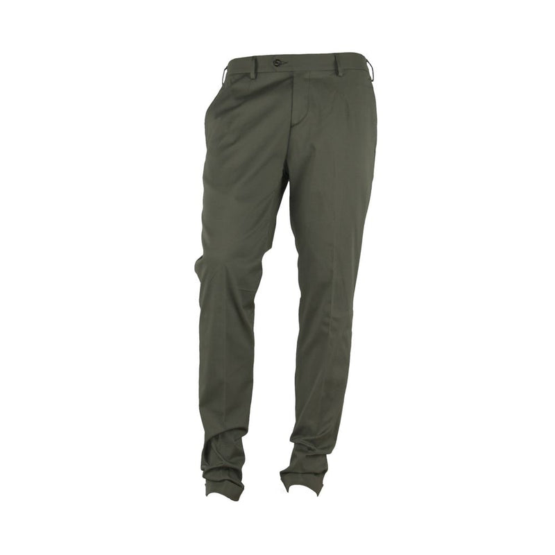 Elegantes pantalones verdes de verano para hombres