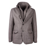 Elegant Wool Cashmere Men's Coat