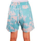 Shorts bermuda bicolore chic - azzurro