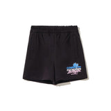 Chic Black Cotton Shorts with Side Pockets