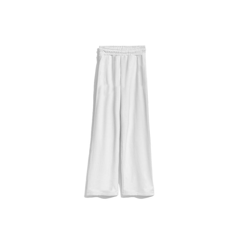 Pantalon de survêtement de logo blanc chic