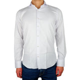 Elegantes Milano White Gabardine Shirt