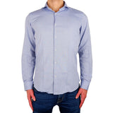 Elegant Milano Light Blue Oxford Shirt