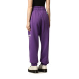 Pantaloni della tuta per binari del logo viola chic