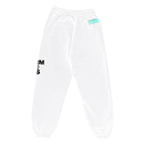 Pantalon de survêtement à imprimé Chic White Logo