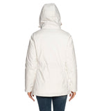 Chic White Kapuzenjacke für Frauen