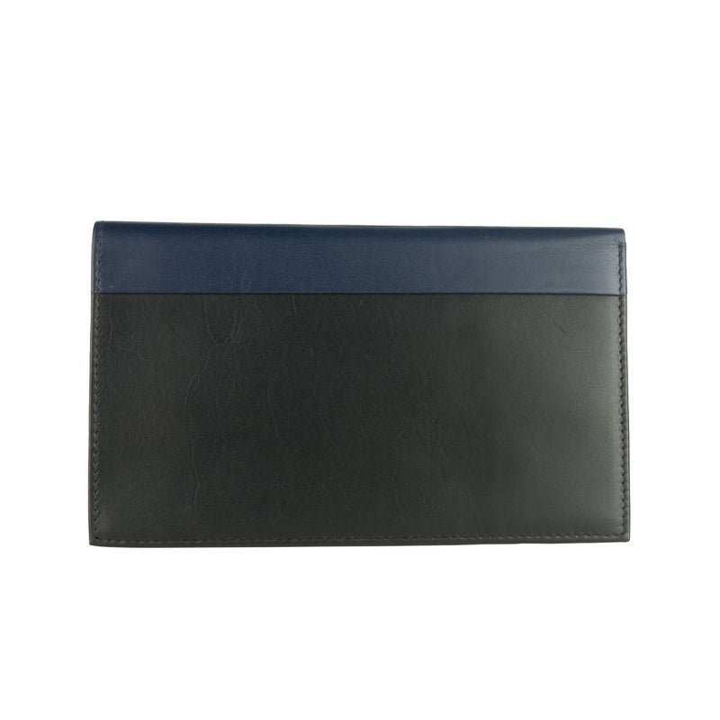 Elegante Dual-Tone Leder-Brieftasche