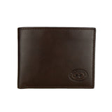 Elegant Dark Brown Leather Wallet