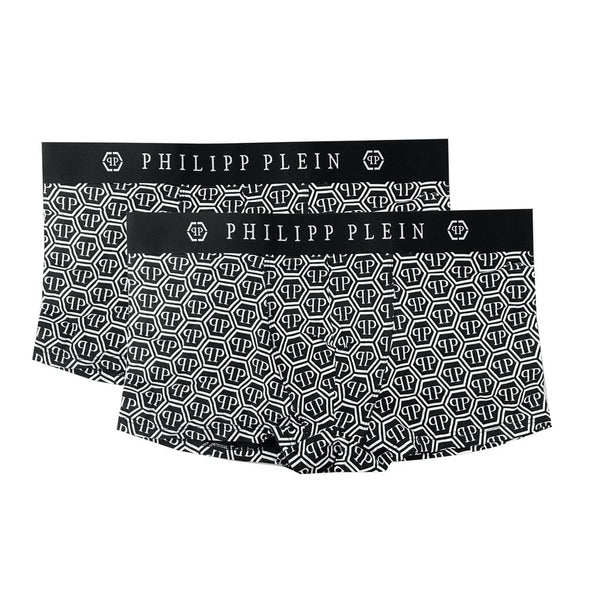 Elegantes monochromes Boxer -Duo Set