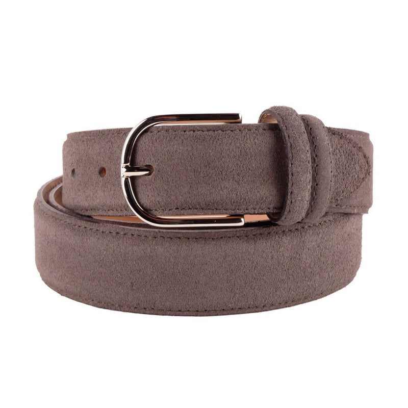 Elegant Italian Leather Belt Ensemble