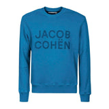 Elegant Sporty Men's Light Blue Sweatshirt