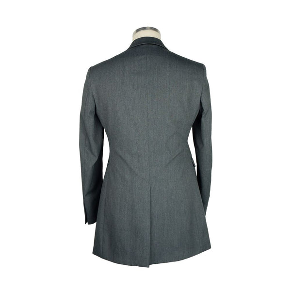 Mélange gris élégant Mélange court masculin