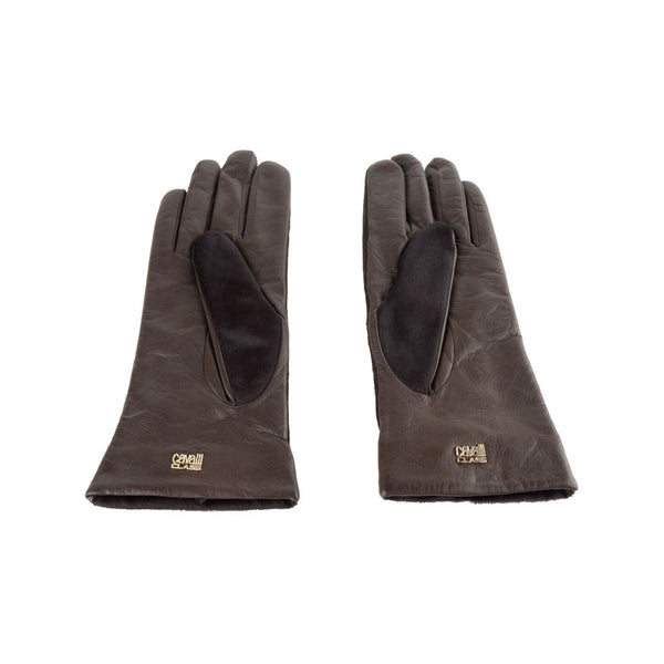 Gants élégants dames brun foncées