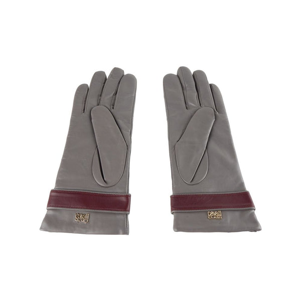 Elegant Lambskin Leather Gloves