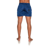 Pantaloncini da nuoto blu Beach Escape