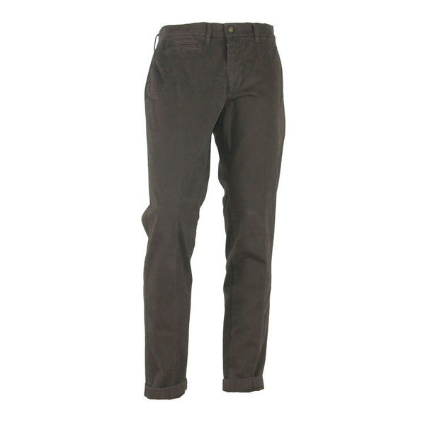 Pantalon d'hiver brun élégant