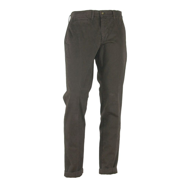 Elegante braune Winterhose