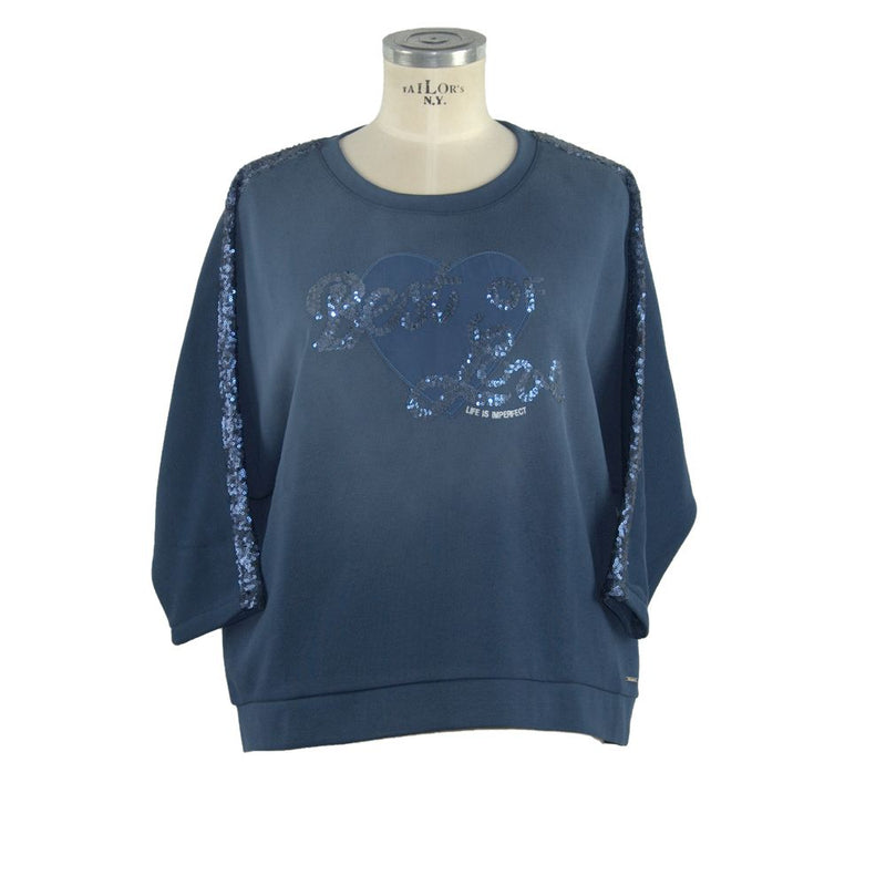 Eleganter Langarm-Crewneck-Pullover