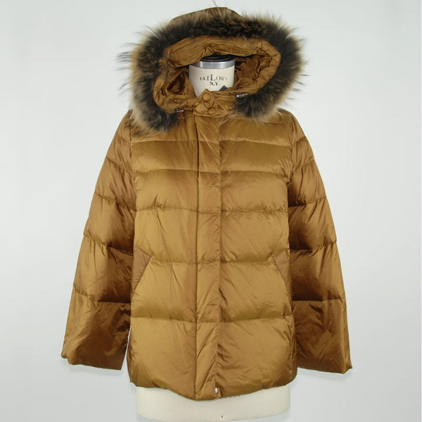 Chic Murmasky Fur-Trimmed Down Jacket