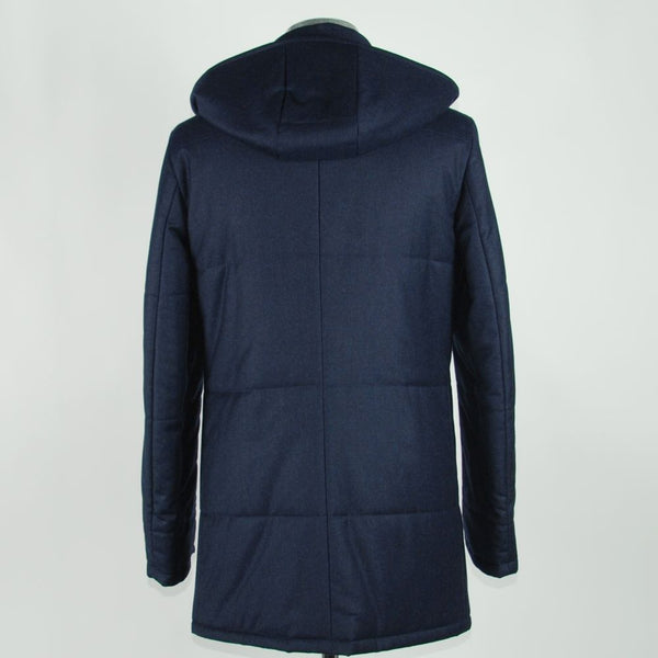 Elegante italienische Wolle-Cashmere-Herrenjacke