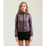 Κομψό Ultra-Light Metallic Nylon Jacket