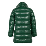 Elegant Shine Long Down Jacket - Mantente caliente y elegante