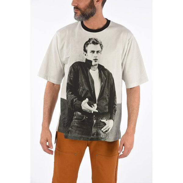 Iconico tee di cotone James Dean