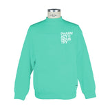 Spazzatura chic Green Logo Crewneck