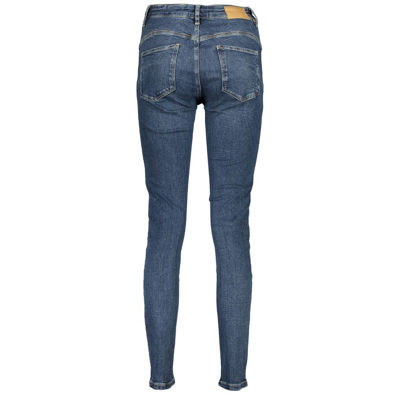 Blaue Baumwolljeans & Pant