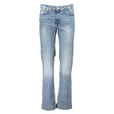 Jean et pantalon en coton bleu clair