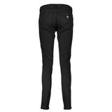 Schwarze Baumwolljeans & Pant